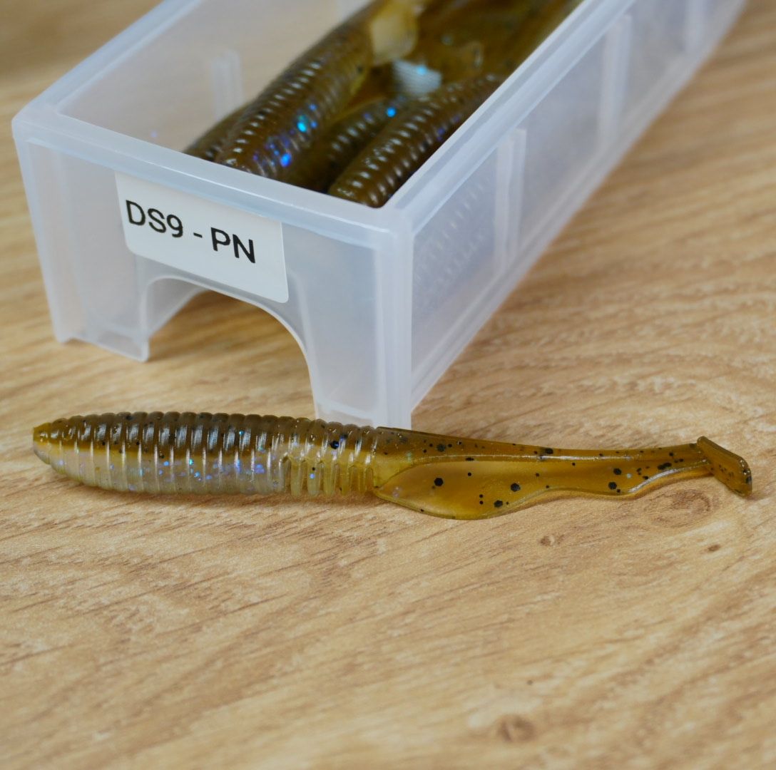 Dropned Shad 9cm - Pumpkin Neon