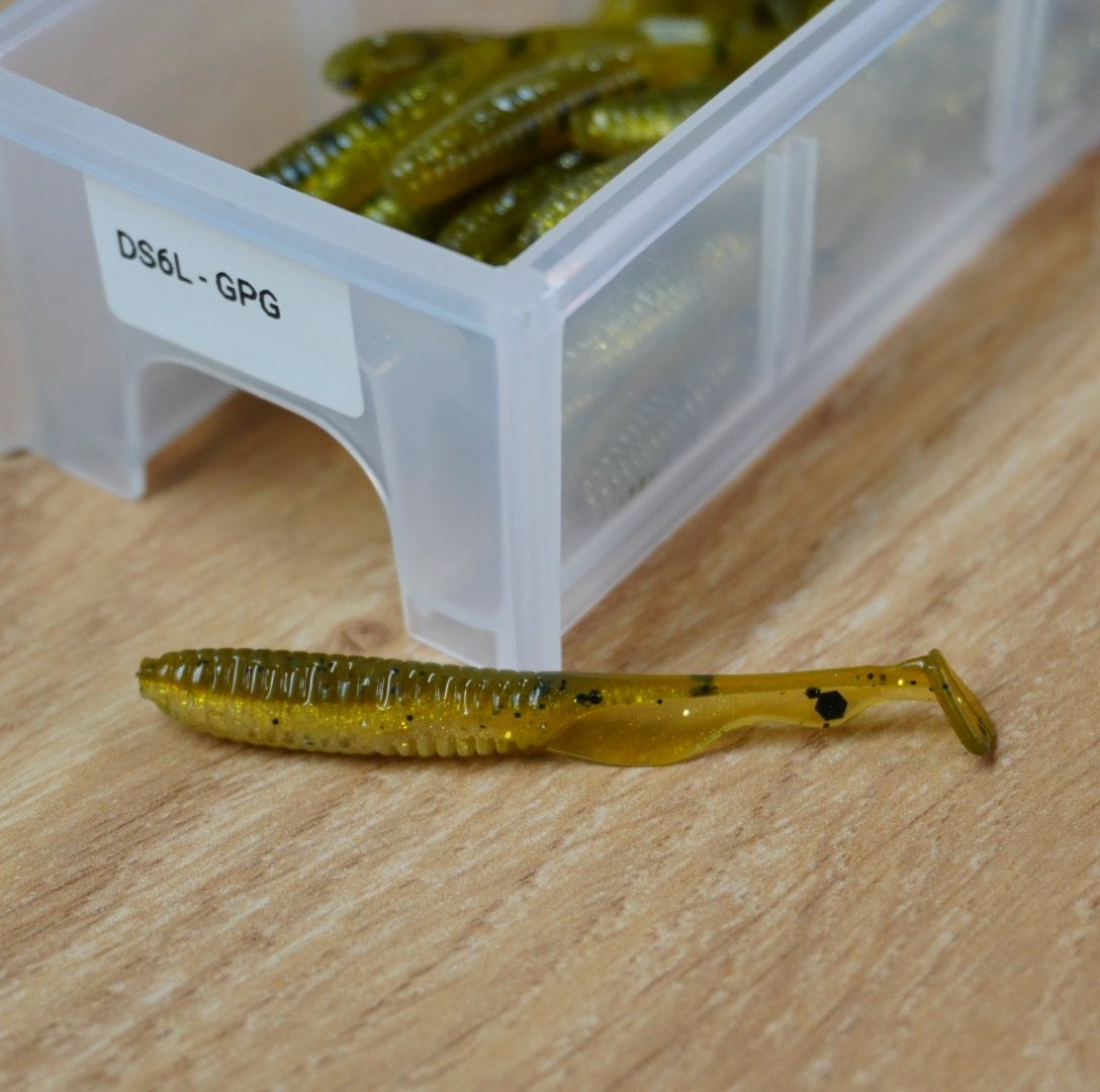Dropned Shad 6.5cm - Pumpkin gold