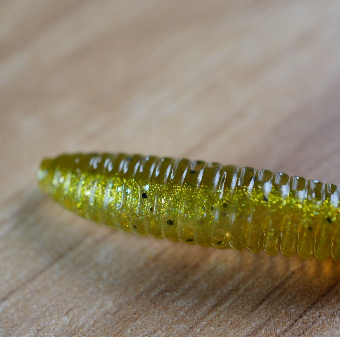 Dropned Shad 6.5cm - Pumpkin gold