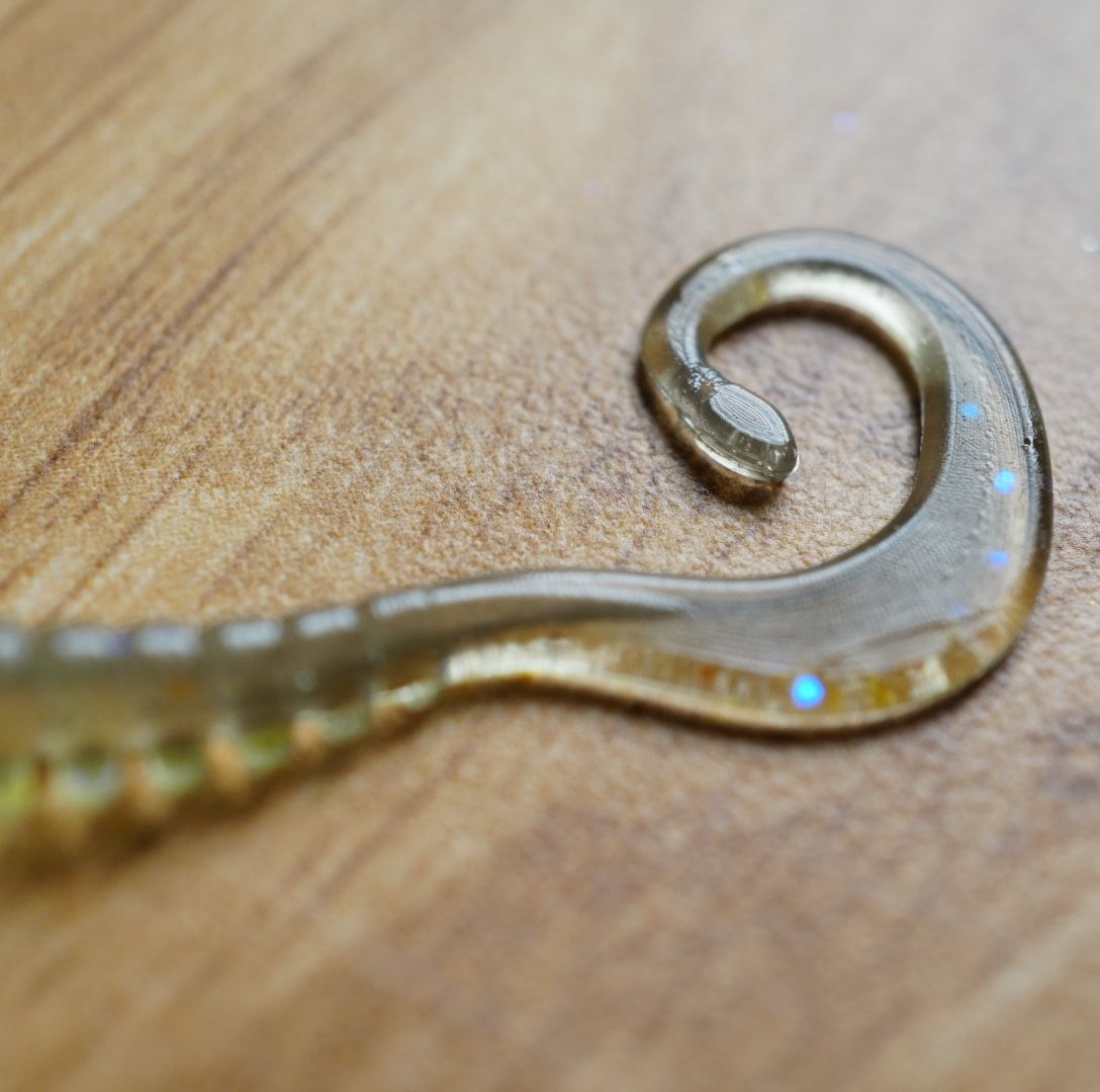 Curly Worm 6.5cm - Greylectric