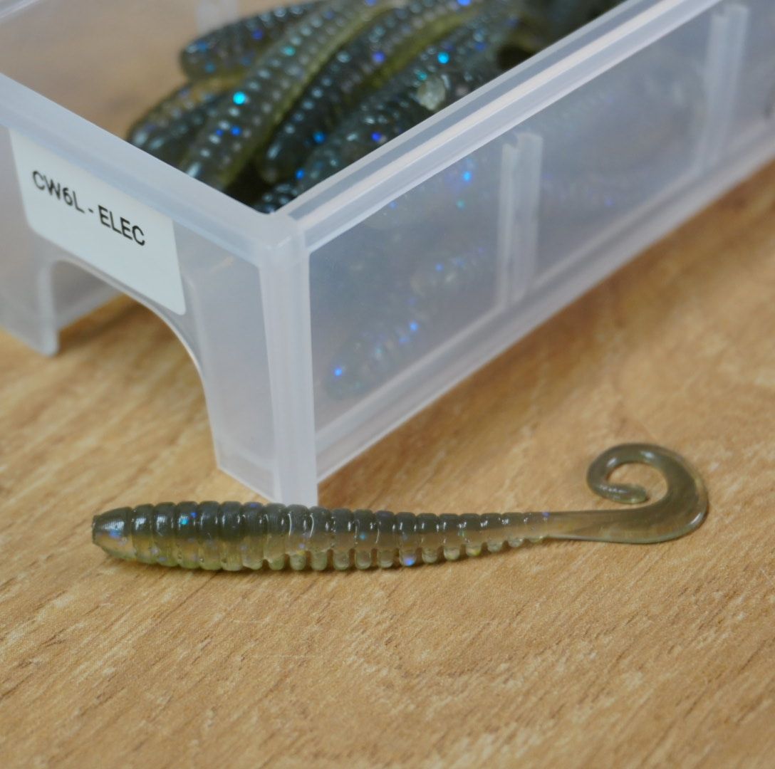 Curly Worm 6.5cm - Greylectric