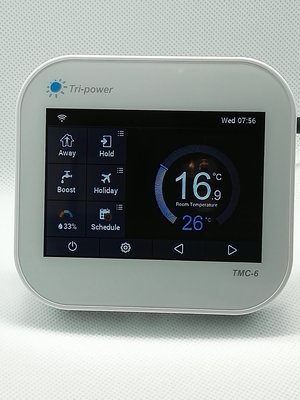 TMC6 WiFi Enabled Room Thermostat 230v- (White)