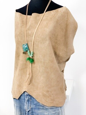 Suede Tops