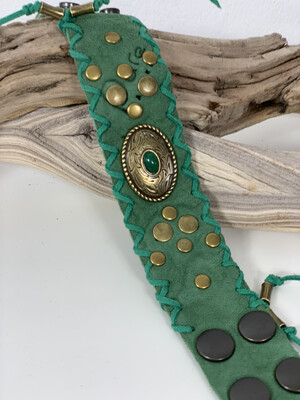 Armband Green Suède De Luxe 