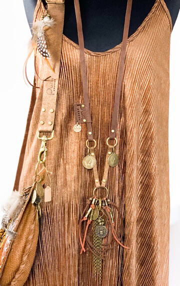 Ketting Dexy Cognac 