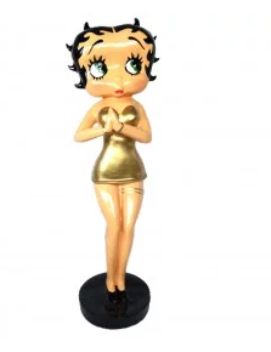 STATUE BETTY BOOP 85CM MAIN JOINTE OR