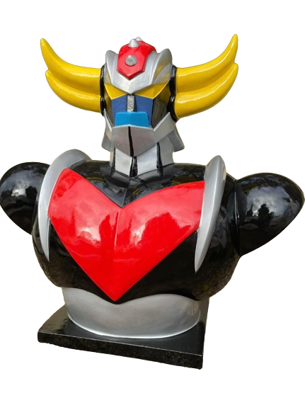 STATUE GOLDORAK BUSTE 40CM NOIR