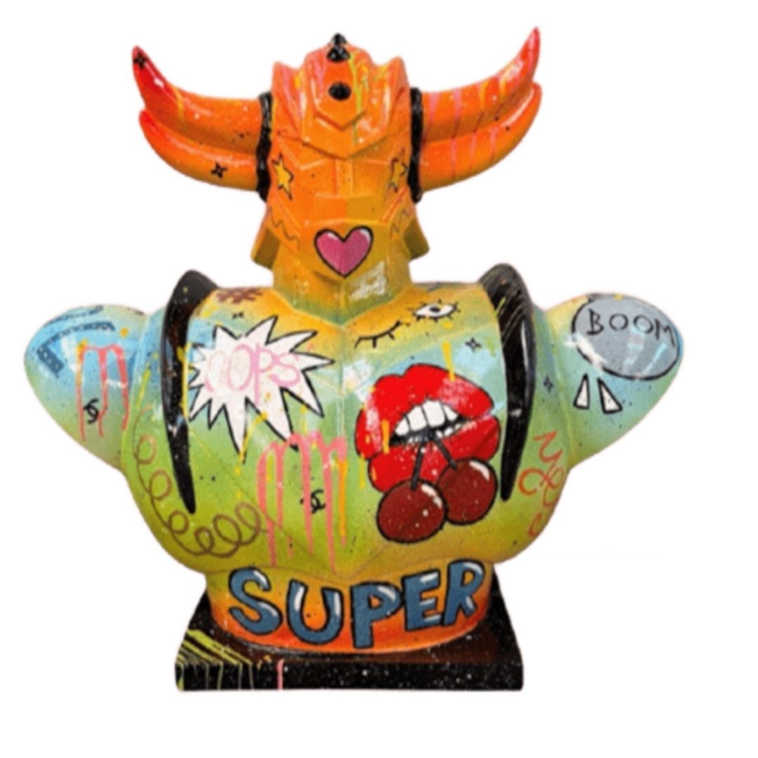 GOLDORAK Buste 65cm Pop Art
