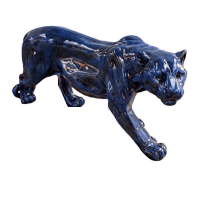 Panthère 65cm Bleu