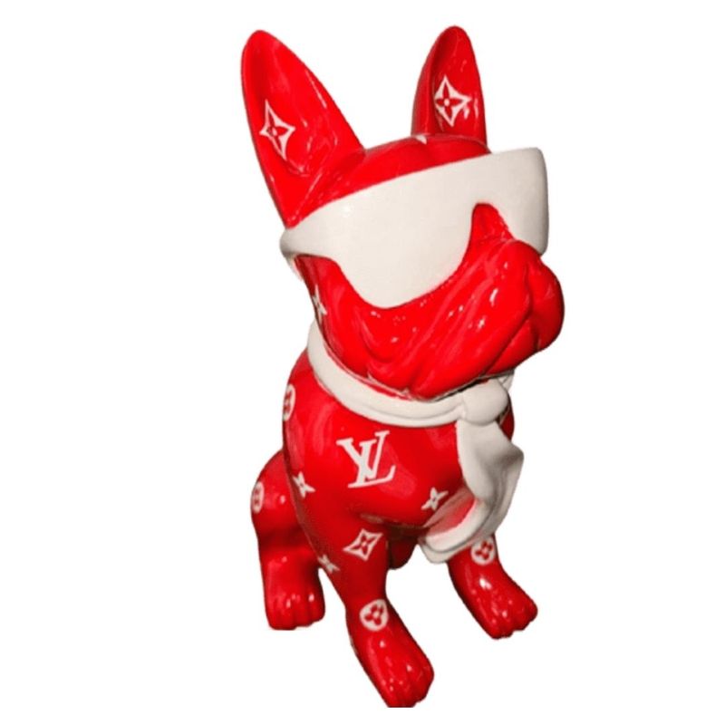 Bouledogue Français Rouge 80cm Louis Vuitton