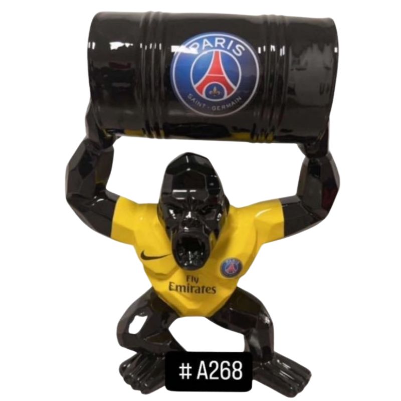Gorille 95cm PSG Jaune