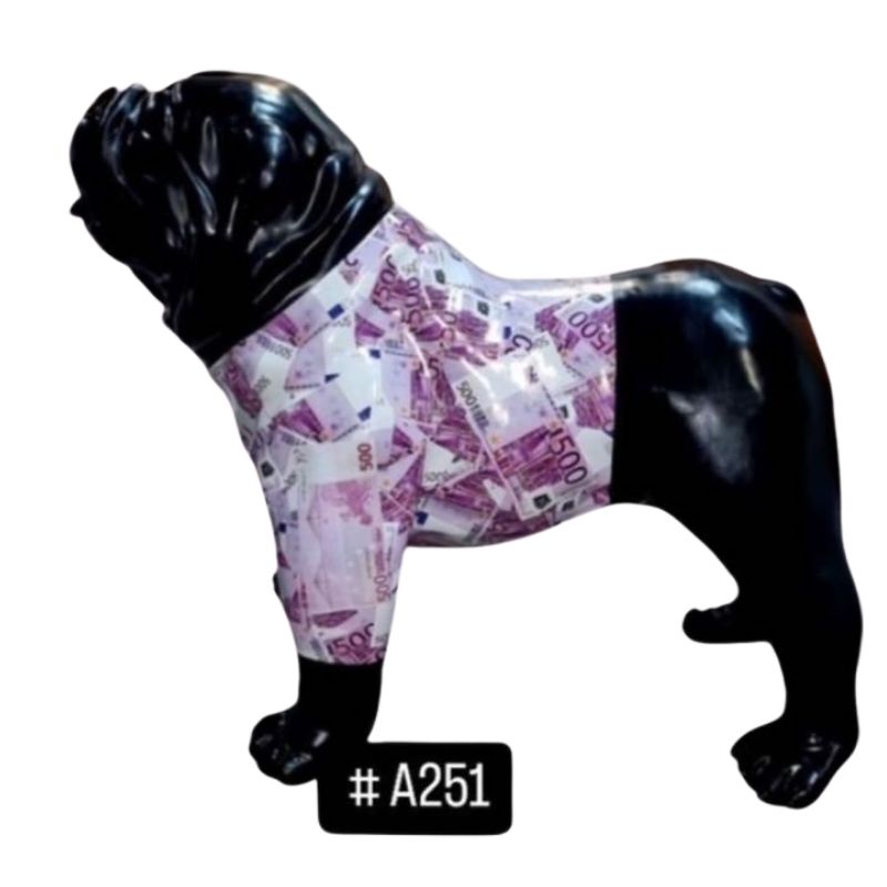Bouledogue Anglais 90cm Dollars