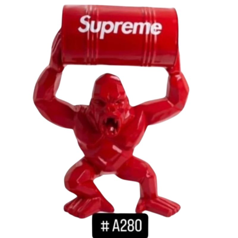 Gorille 95cm Supreme Rouge