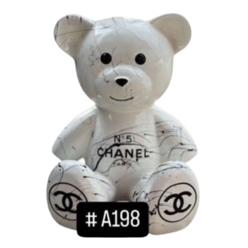Ourson 35cm Chanel Marbre