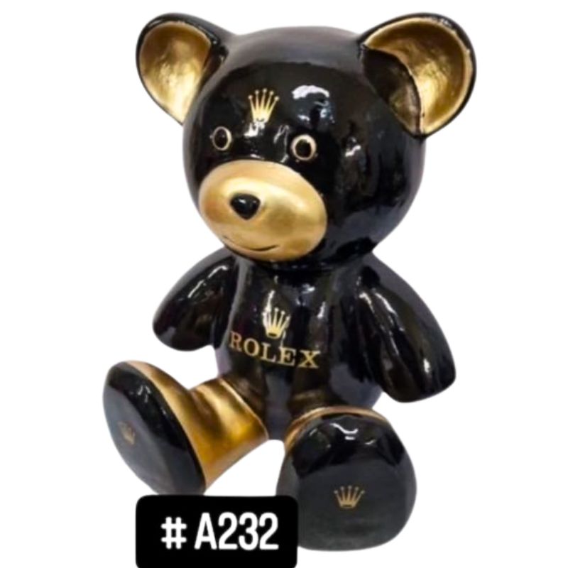 Ourson 35cm Rolex Or