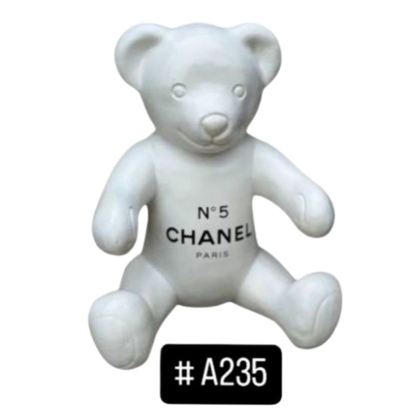 Ours 35cm Chanel Blanc