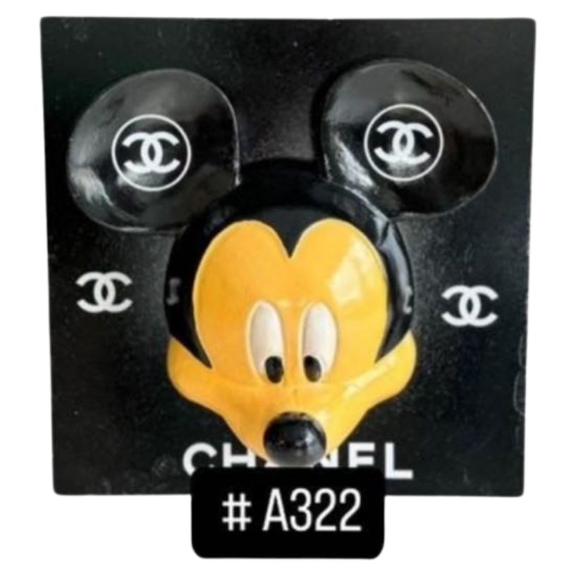 Mickey 50cm Cadre Logo Chanel Noir