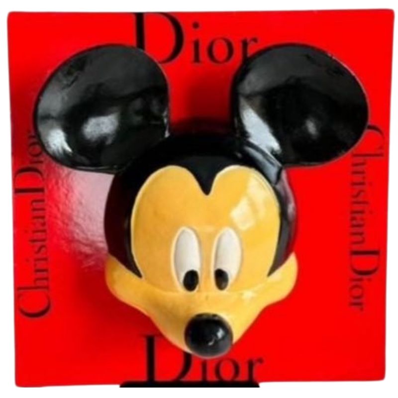 Mickey 50cm Cadre Dior Rouge