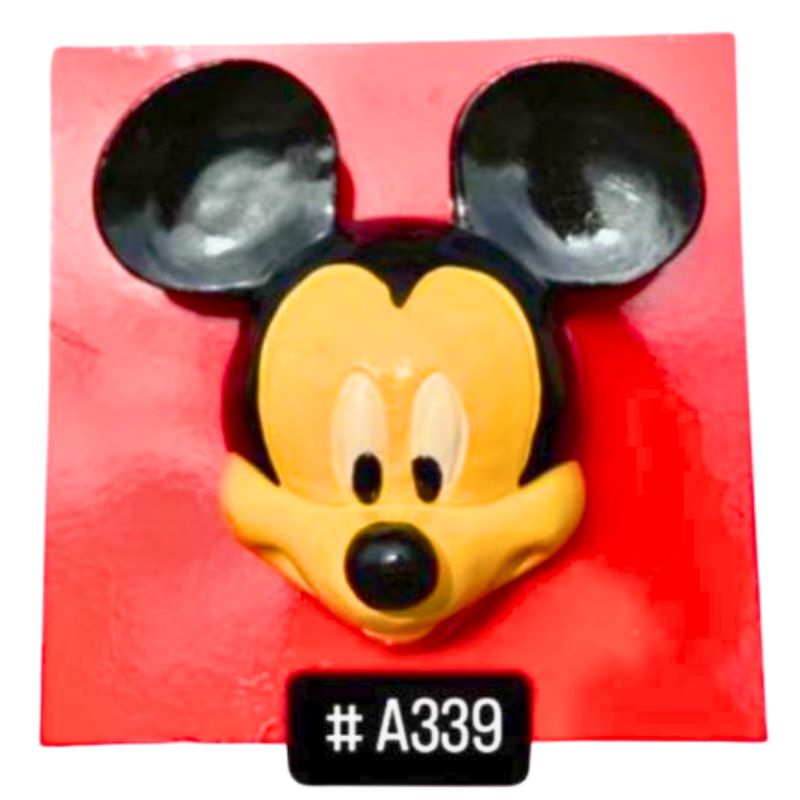 Mickey 50cm Cadre Original Rouge