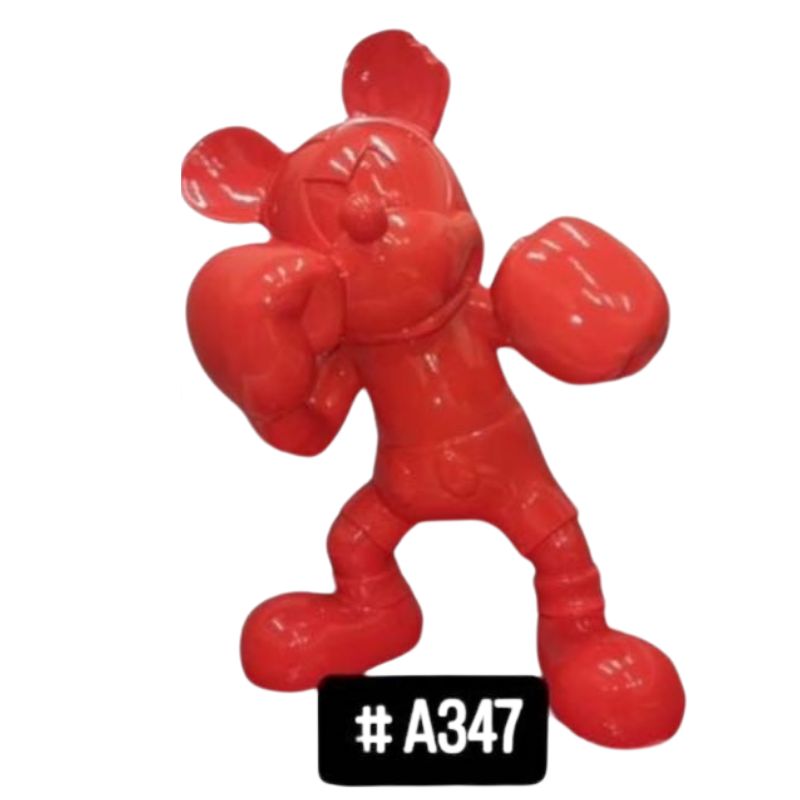 Mickey 60cm Boxeur Rouge