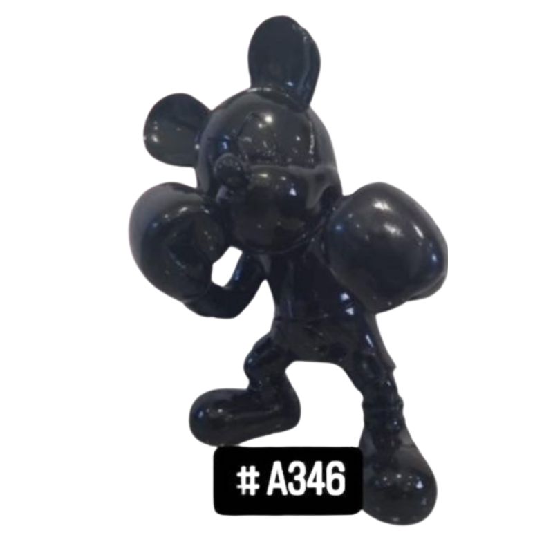 Mickey 60cm Boxeur Noir