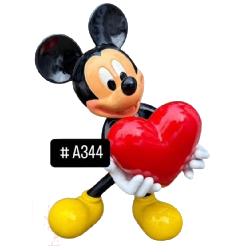 Mickey 65cm Coeur Original