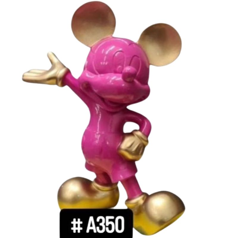 Mickey 50cm Rose Or