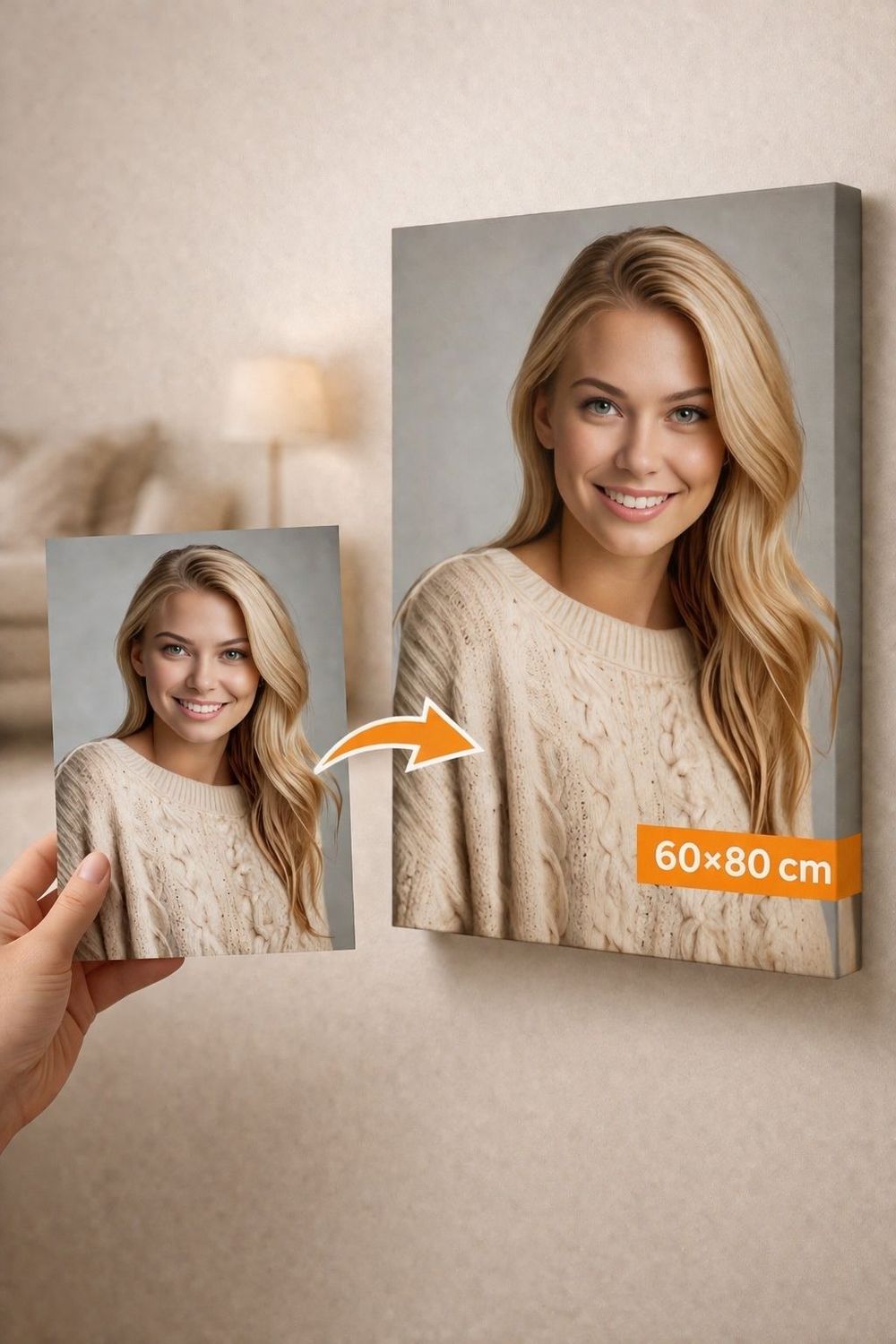 obraz ze zdjęcia na płótnie 60x80