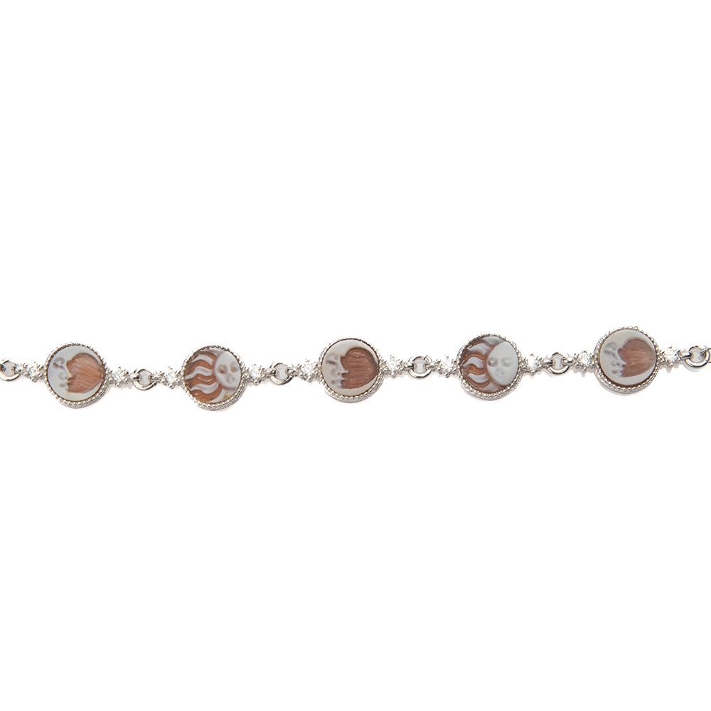 Bracciale Cammei Classici – Finitura Argento