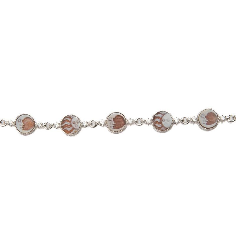 Bracciale Cammei Classici – Finitura Argento