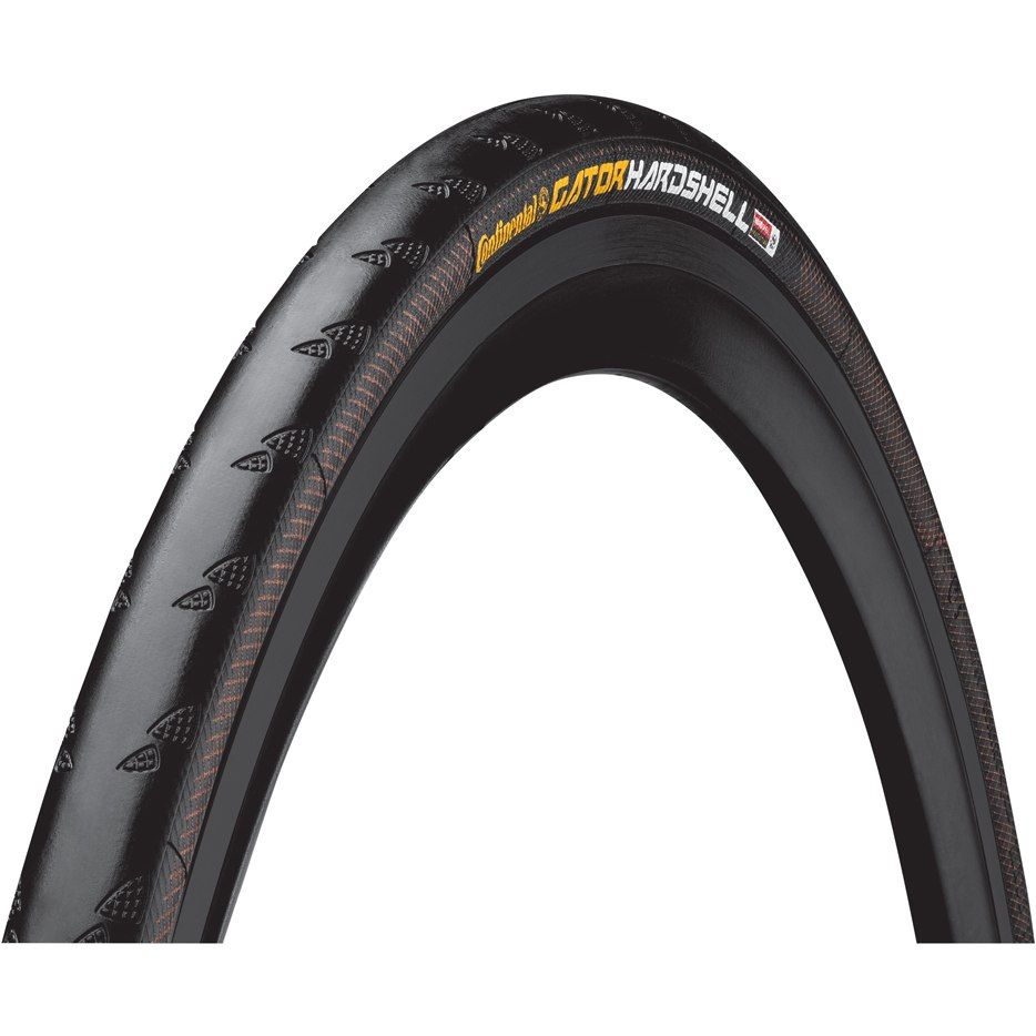 Continental Gator Hardshell Tire - 700 x 25, Clincher, Wire, Black, Hardshell