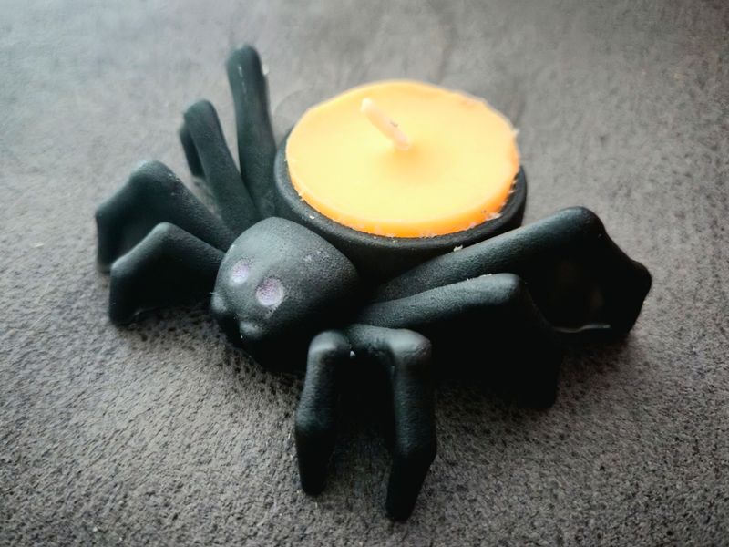 Teelichthalter Spinne :3