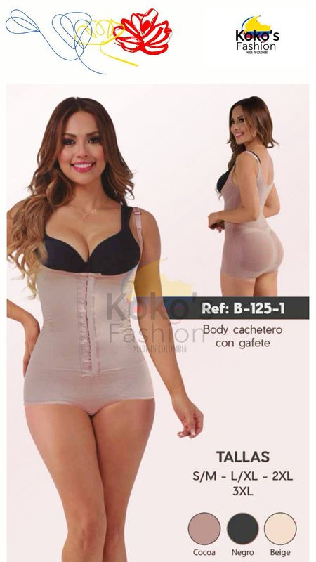 B-125-1 BODY CACHETERO CON GAFETE