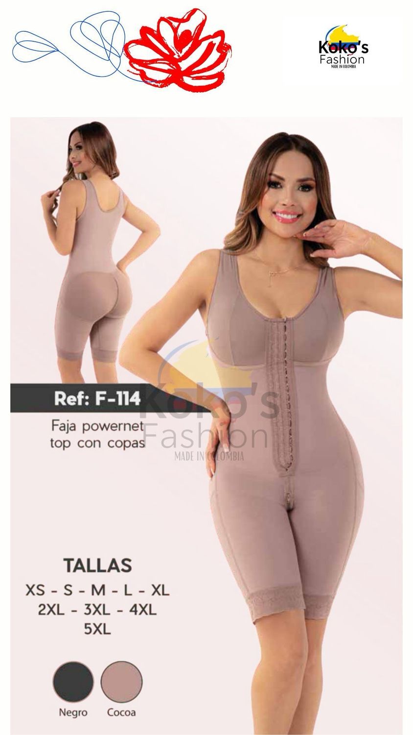 F-114 FAJA POWERNET TOP CON COPAS