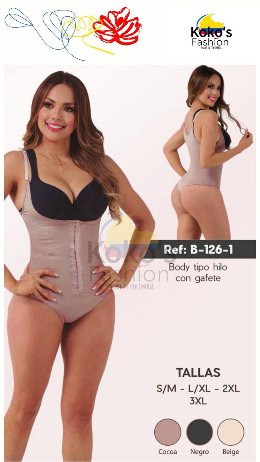 B-126-1 BODY TIPO HILO CON GAFETE