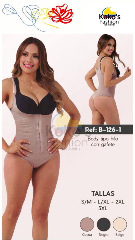 B-126-1 BODY TIPO HILO CON GAFETE