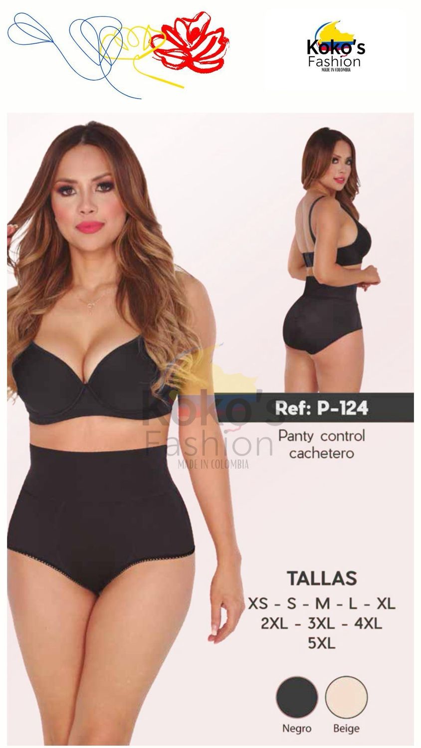 P-124 PANTY CONTROL CACHETERO