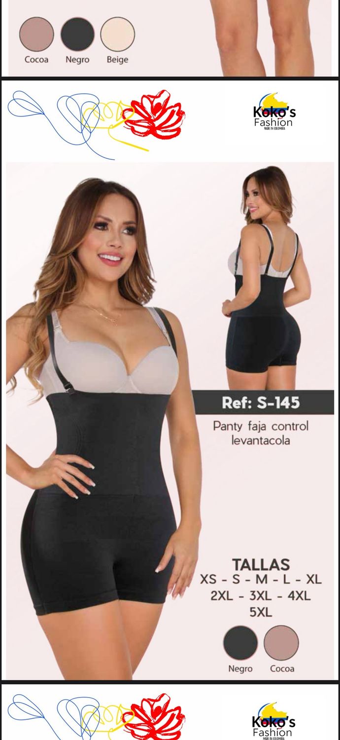 S-145 PANTY FAJA CONTROL LEVANTACOLA