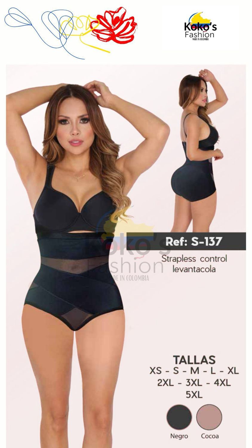 S-137 STRAPLESS CONTROL LEVANTACOLA