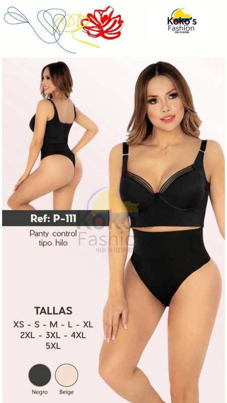 P-111 PANTY CONTROL TIPO HILO