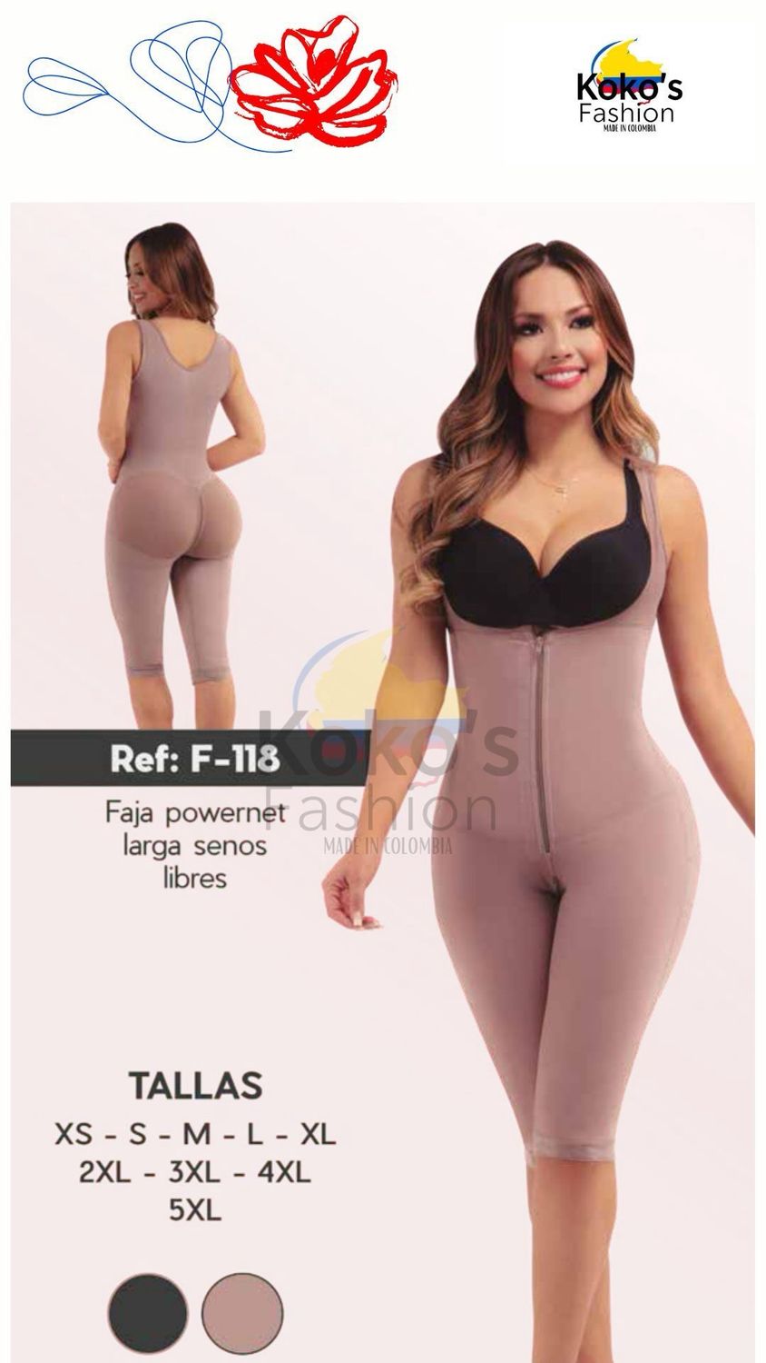 F-100 FAJA POWERNET LARGA SENOS LIBRES