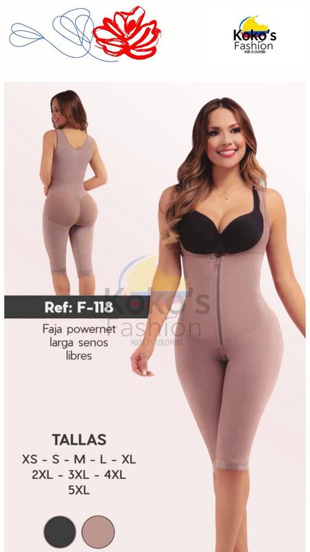 F-100 FAJA POWERNET LARGA SENOS LIBRES