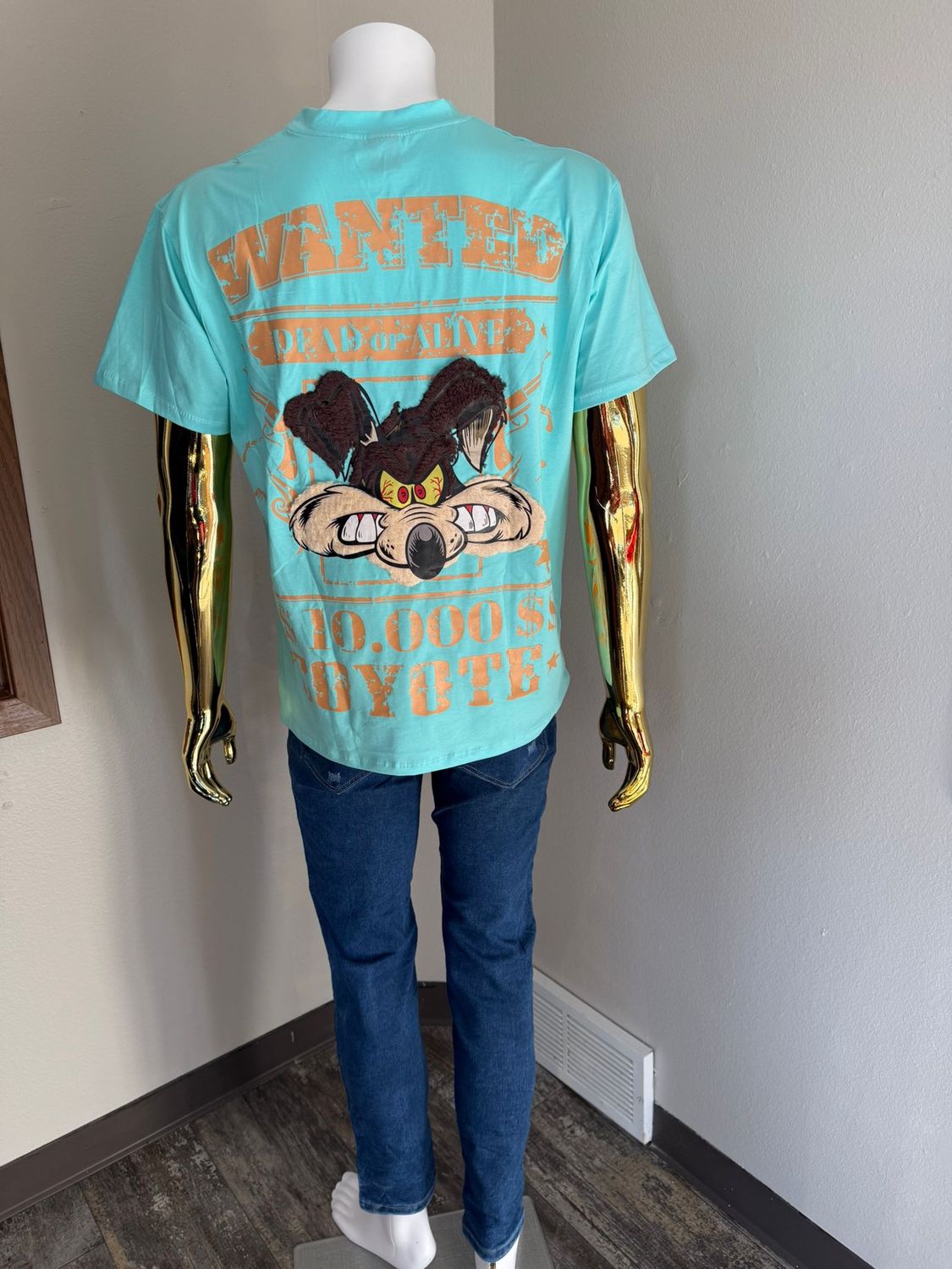 Camisas Coyote, Colour: Aqua, Size: M