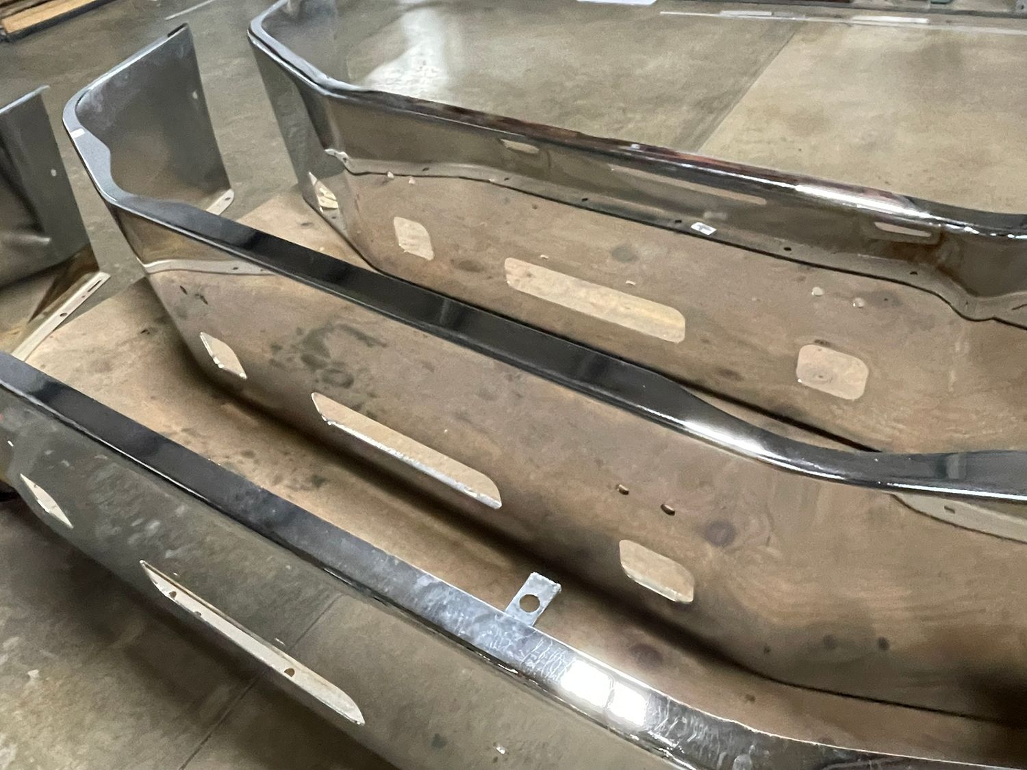 Multiple Peterbilt 387 Bumpers