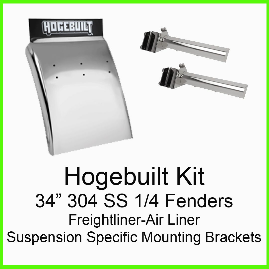 34" Q Fender Kit Air Liner Susp