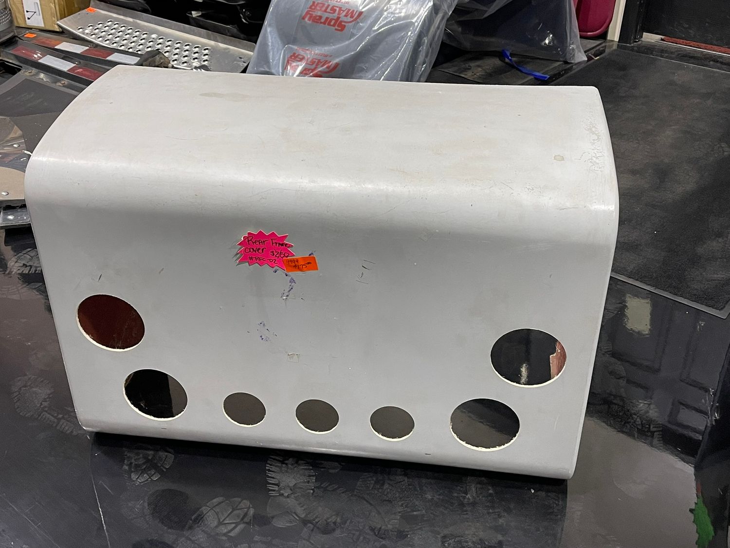 Rear Frame Cover w/ light holes