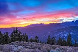 Sunset at the Valentine Reserve I