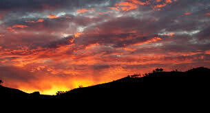 Sunset at the Valentine Reserve II