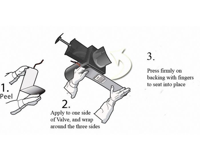 UltraHeat RV Gate Valve Heater for 1.5