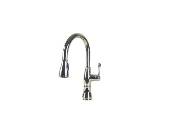 Pull Out Kitchen Faucet Chrome Finish Aubrie Series